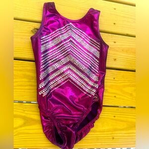 CL ozone gymnastics leotard